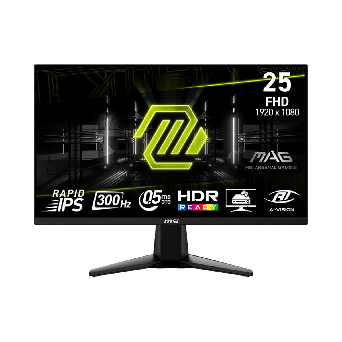 250hz MSI 24.5インチ ゲーミングモニター　MAG255XFV 250Hz・24.5インチMSI「MAG 255XFV」レビュー！ FPSやeスポーツを“ガチ